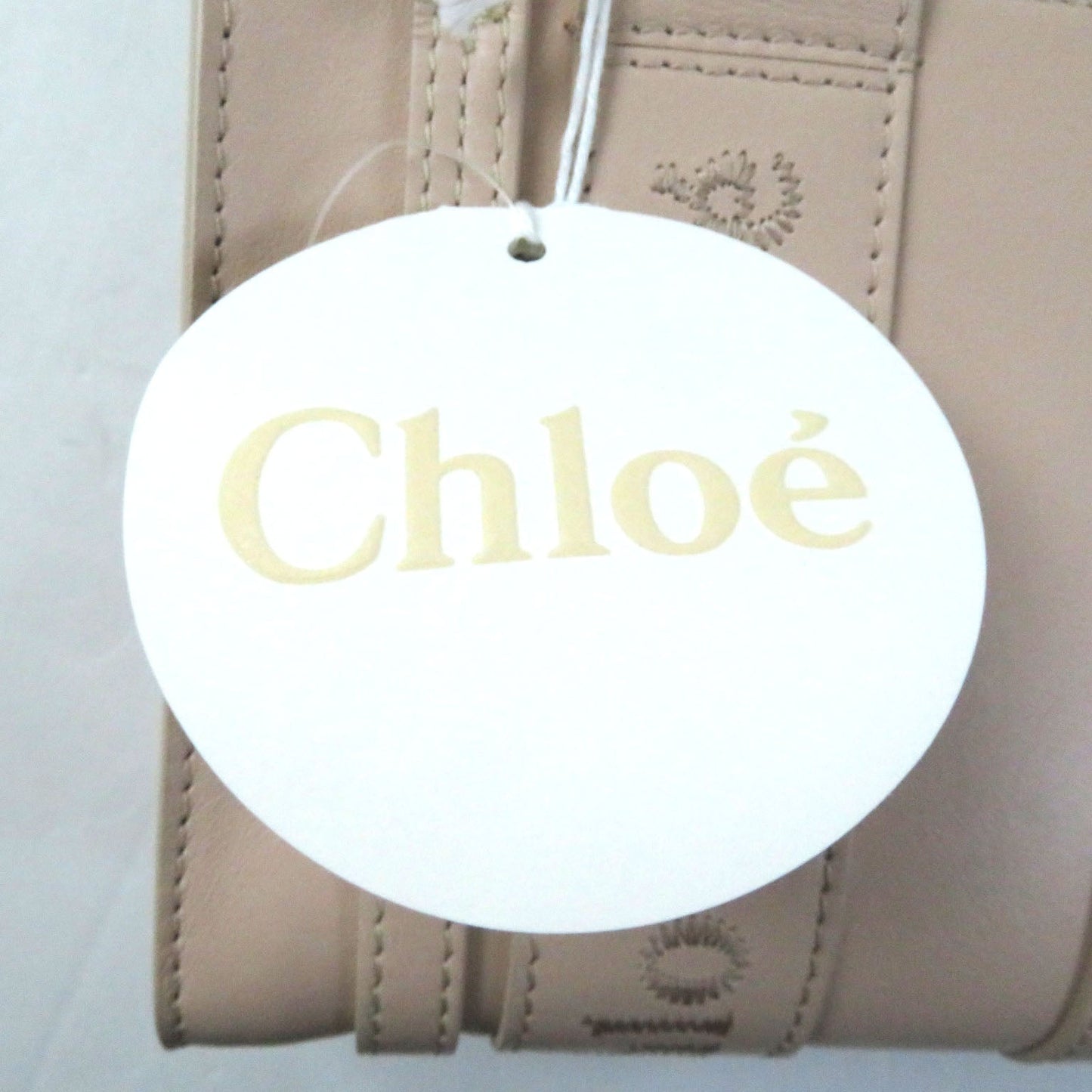 Chloe Shoulder Bag Chc23 Up237 I60615 Main: Smooth Calfskin Pink Woody Women Used Authentic