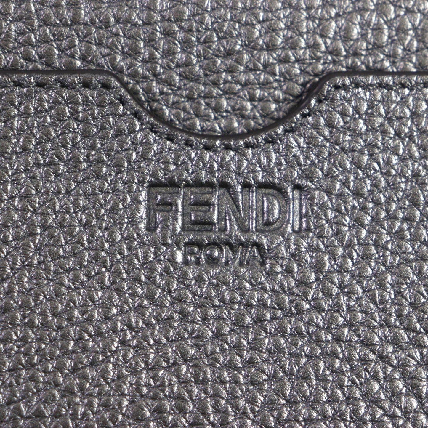 Fendi Shoulder Bag 7 M0344 Main: Leather Graphite, Graphite/Rubls Mini Camera Bag Mens Used Authentic