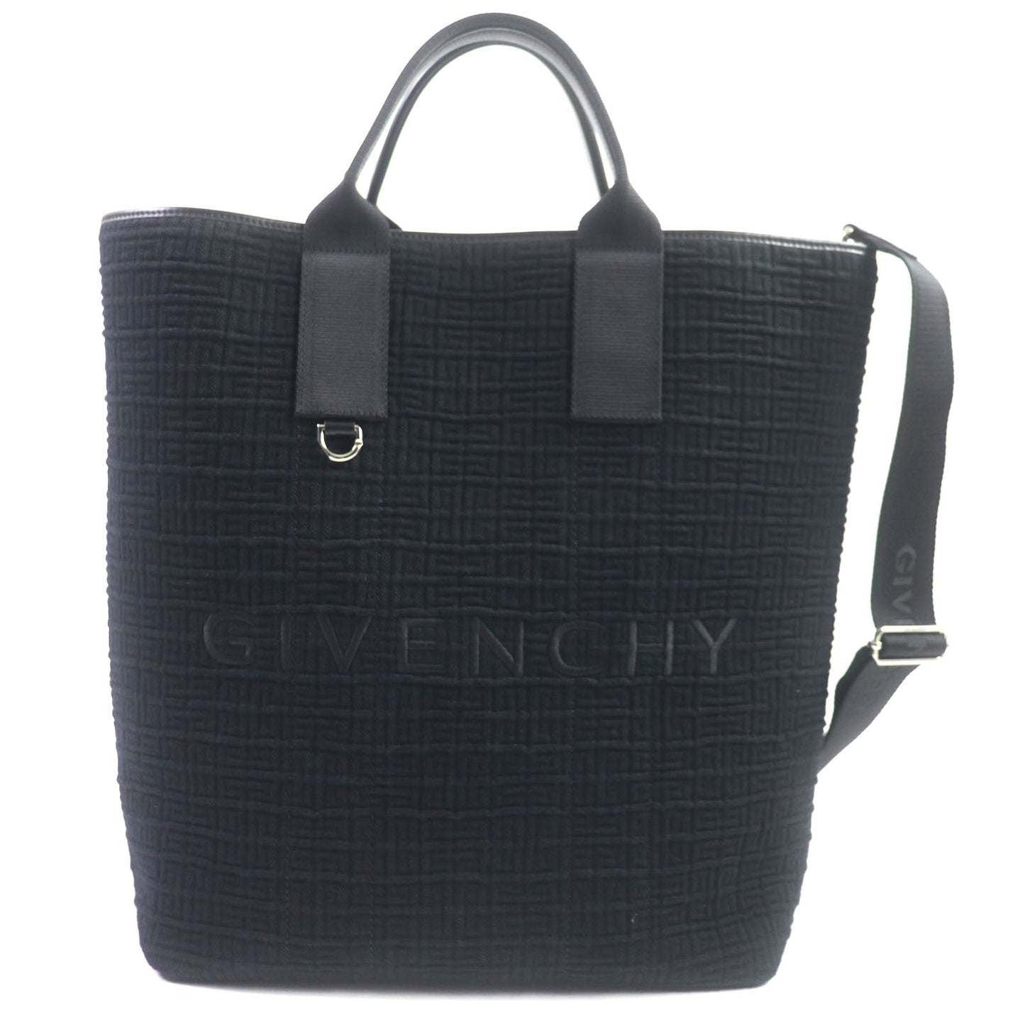 Givenchy Tote Bag Canvas, Leather Black G Essen Tials G Essen Tials Mens(unisex) Used Authentic