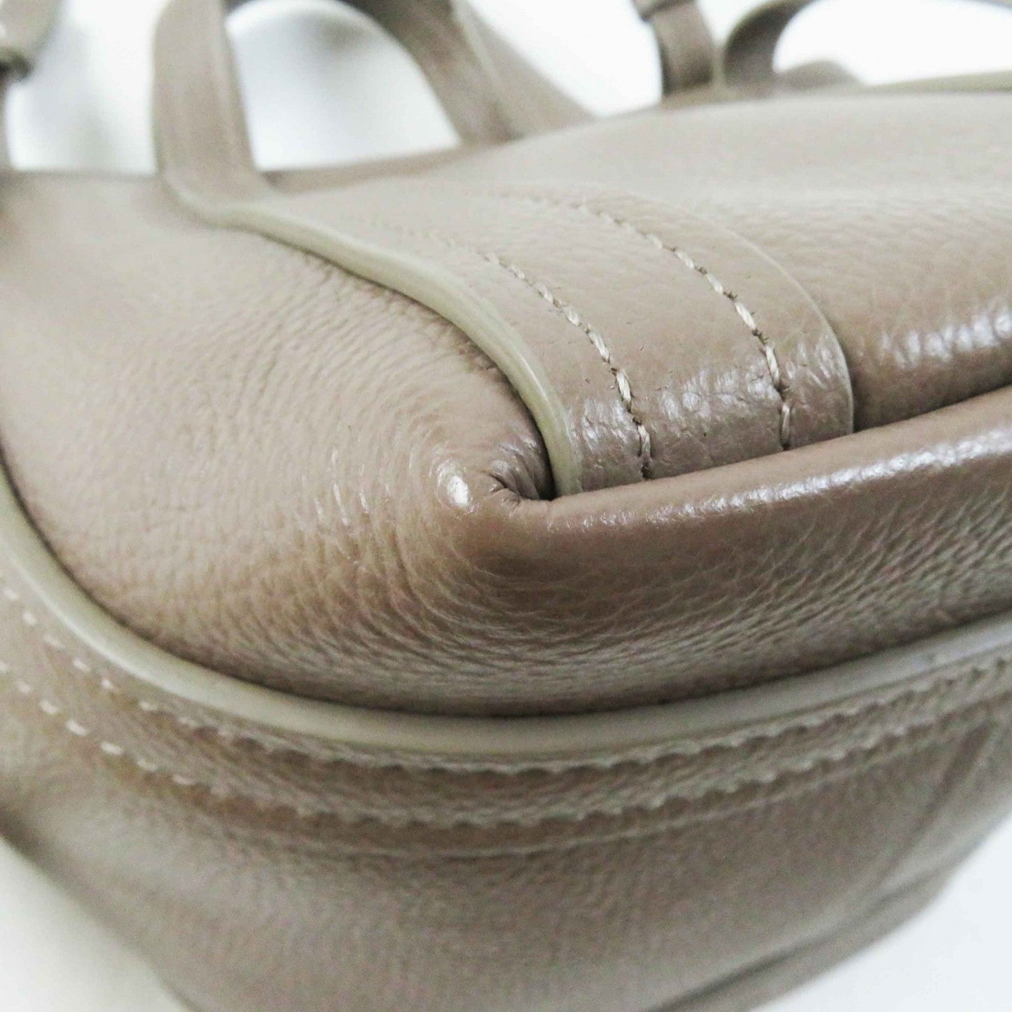 Balenciaga Shoulder Bag 672793 Main: Leather Gurege Everyday Xs North South Women Used Authentic