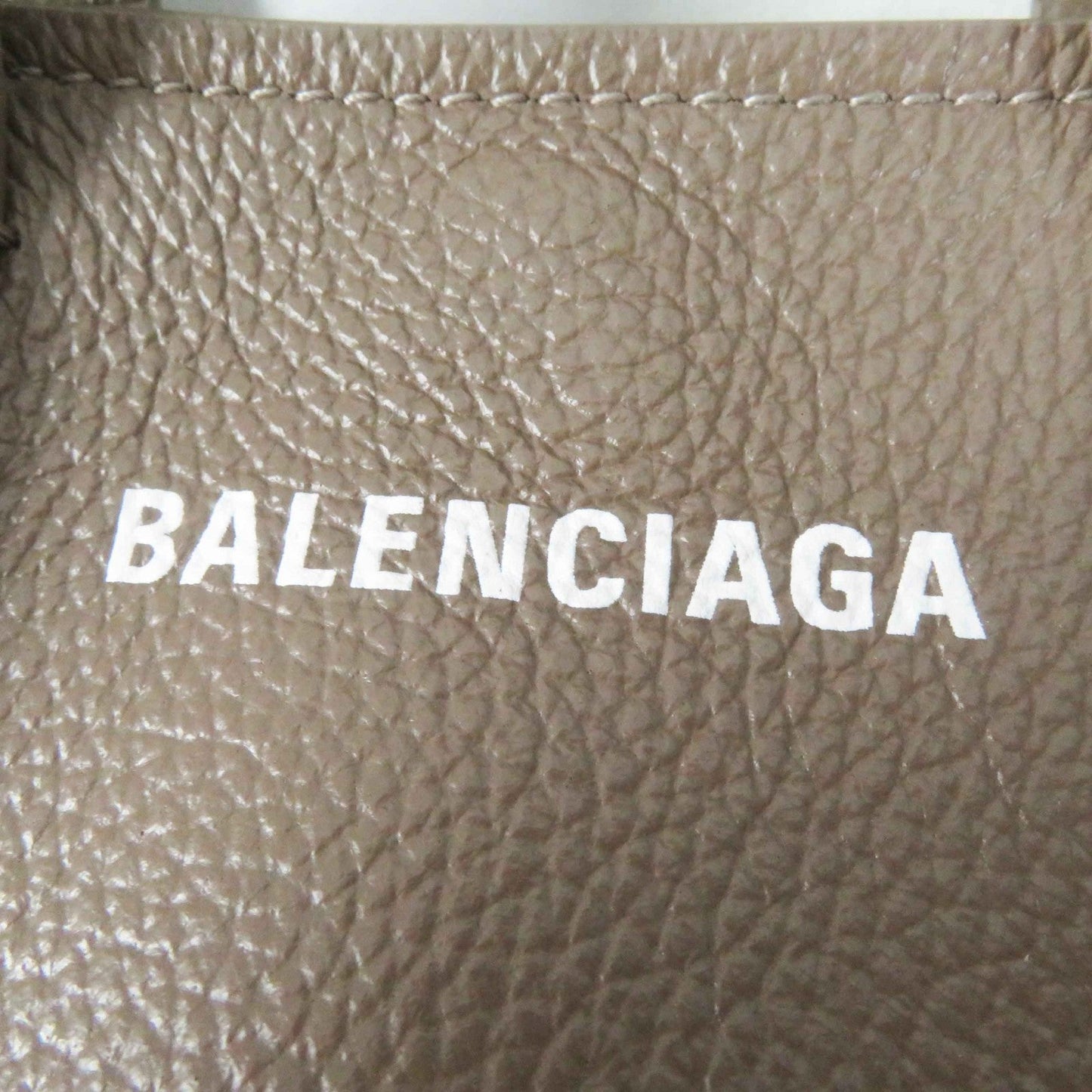 Balenciaga Shoulder Bag 672793 Main: Leather Gurege Everyday Xs North South Women Used Authentic