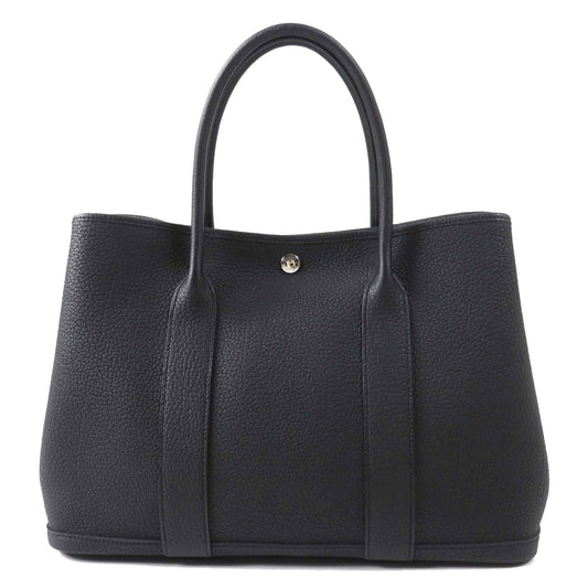 Hermes Tote Bag Main: Negonda Black Garden Party Pm 36 Women Used Authentic