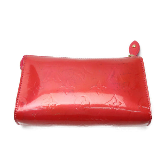 Louis Vuitton Pouch M93647 Monogram Vernis Rose Pop Makeup Port Vernis Truth Cosmetics Women Used Authentic