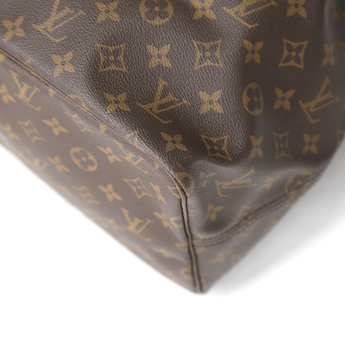 Louis Vuitton Tote Bag M40157 Monogram Canvas Brown Tote Bag Monogram Discontinued Neverfull Gm Women Used Authentic