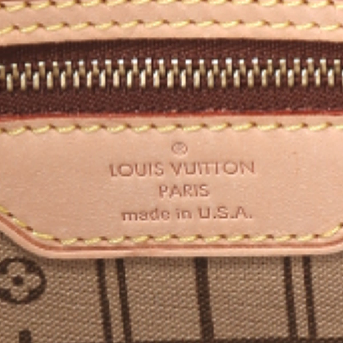 Louis Vuitton Tote Bag M40157 Monogram Canvas Brown Tote Bag Monogram Discontinued Neverfull Gm Women Used Authentic