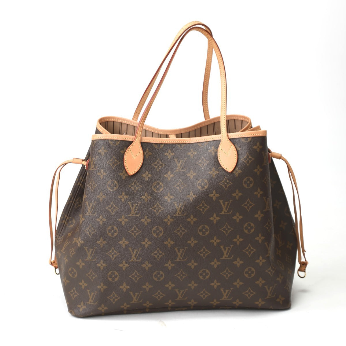 Louis Vuitton Tote Bag M40157 Monogram Canvas Brown Tote Bag Monogram Discontinued Neverfull Gm Women Used Authentic