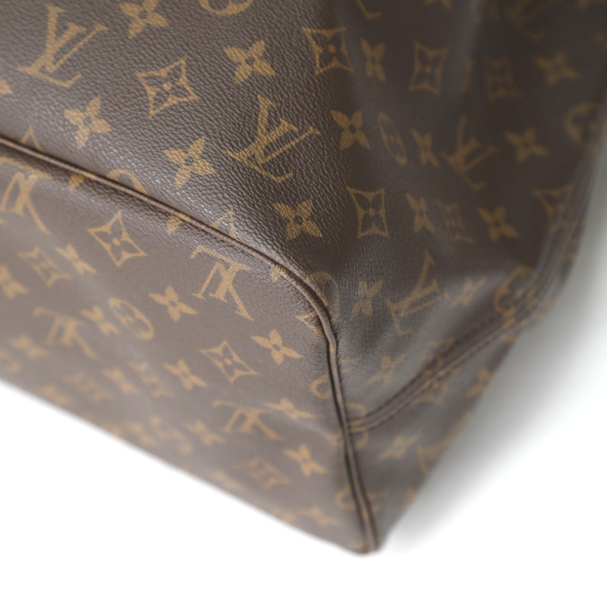 Louis Vuitton Tote Bag M40157 Monogram Canvas Brown Tote Bag Monogram Discontinued Neverfull Gm Women Used Authentic