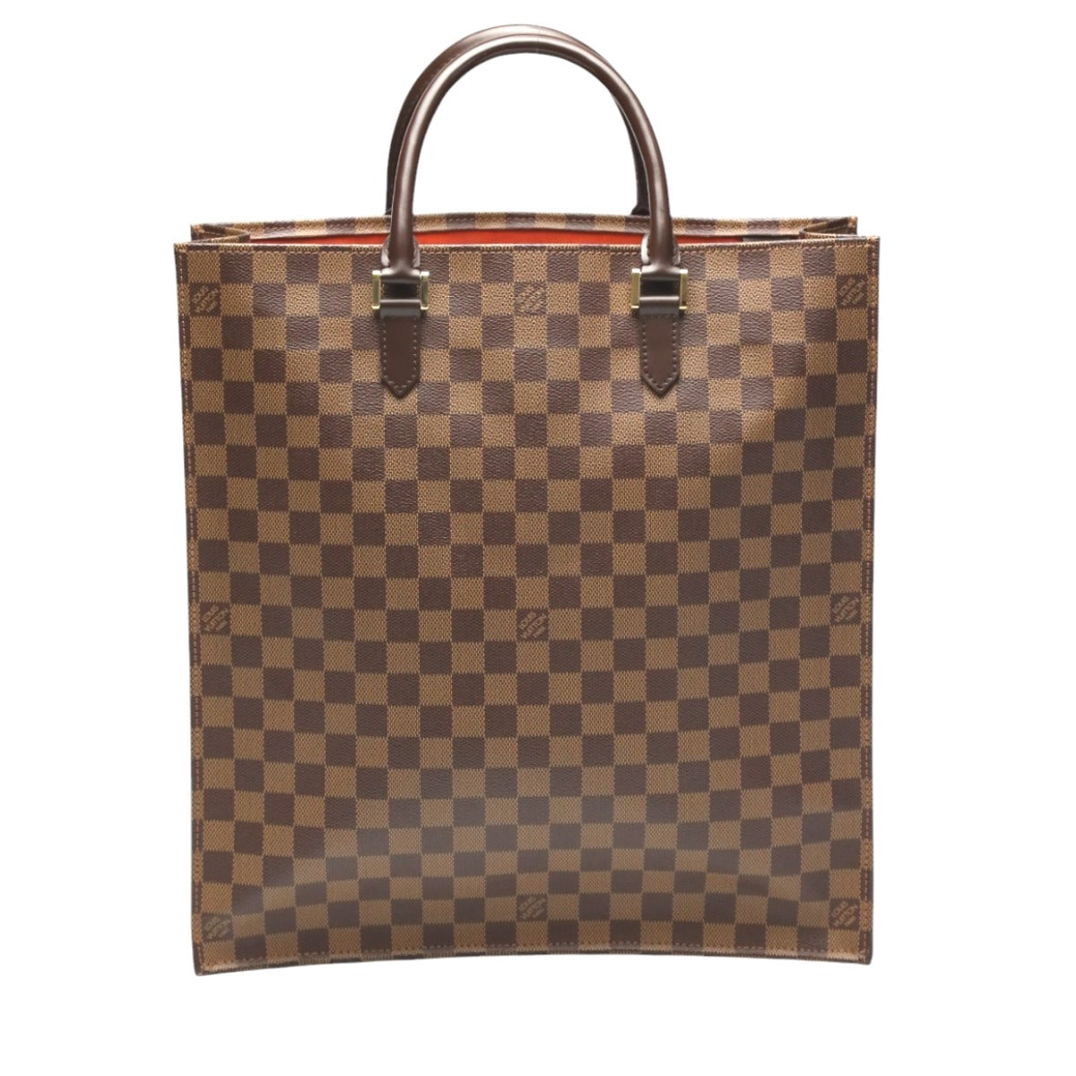 Louis Vuitton Handbag N51140 Damier Canvas Ebene Tote Bag Damier Sac Plat Women(unisex) Used Authentic