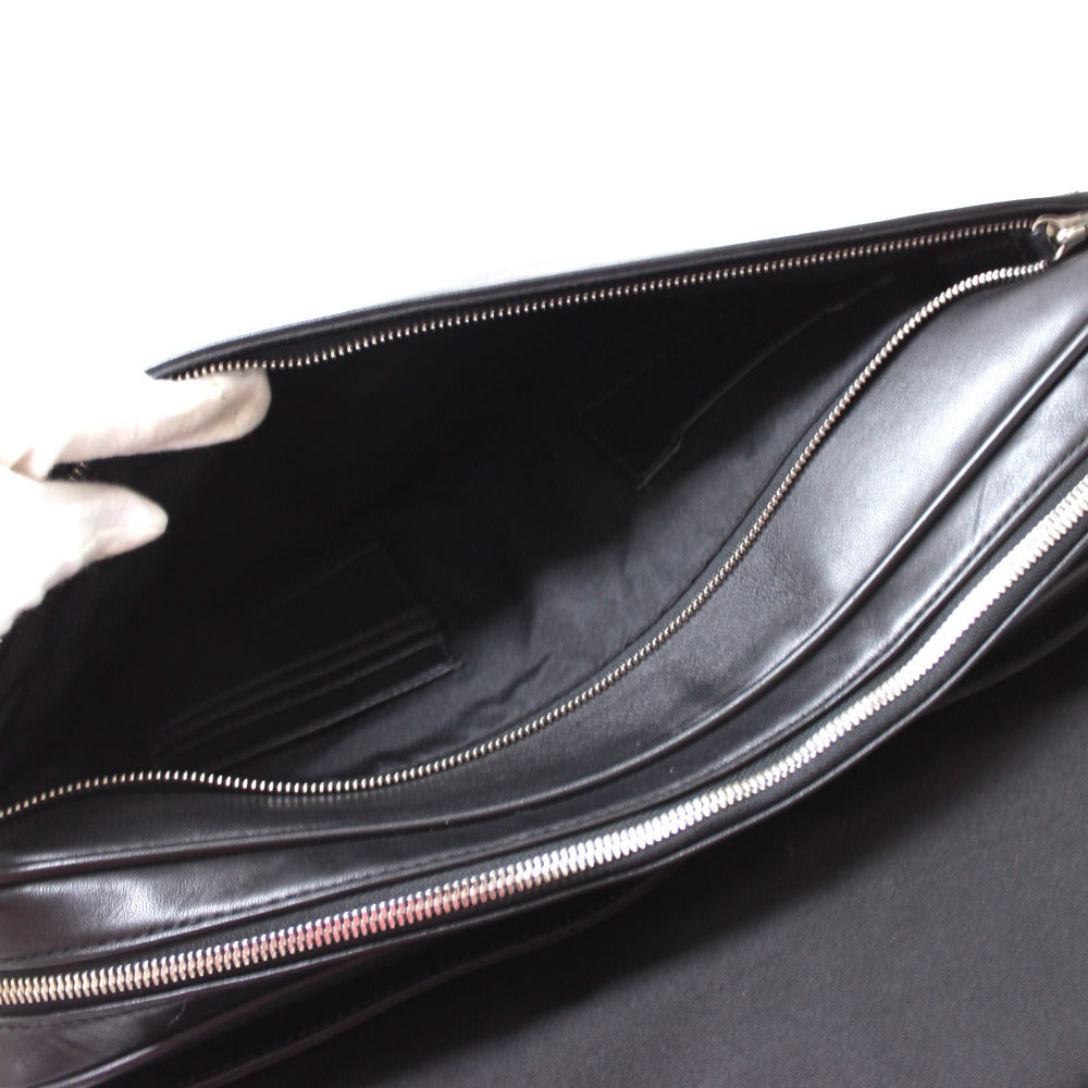 Coach Business Bag F70096 Leather Black