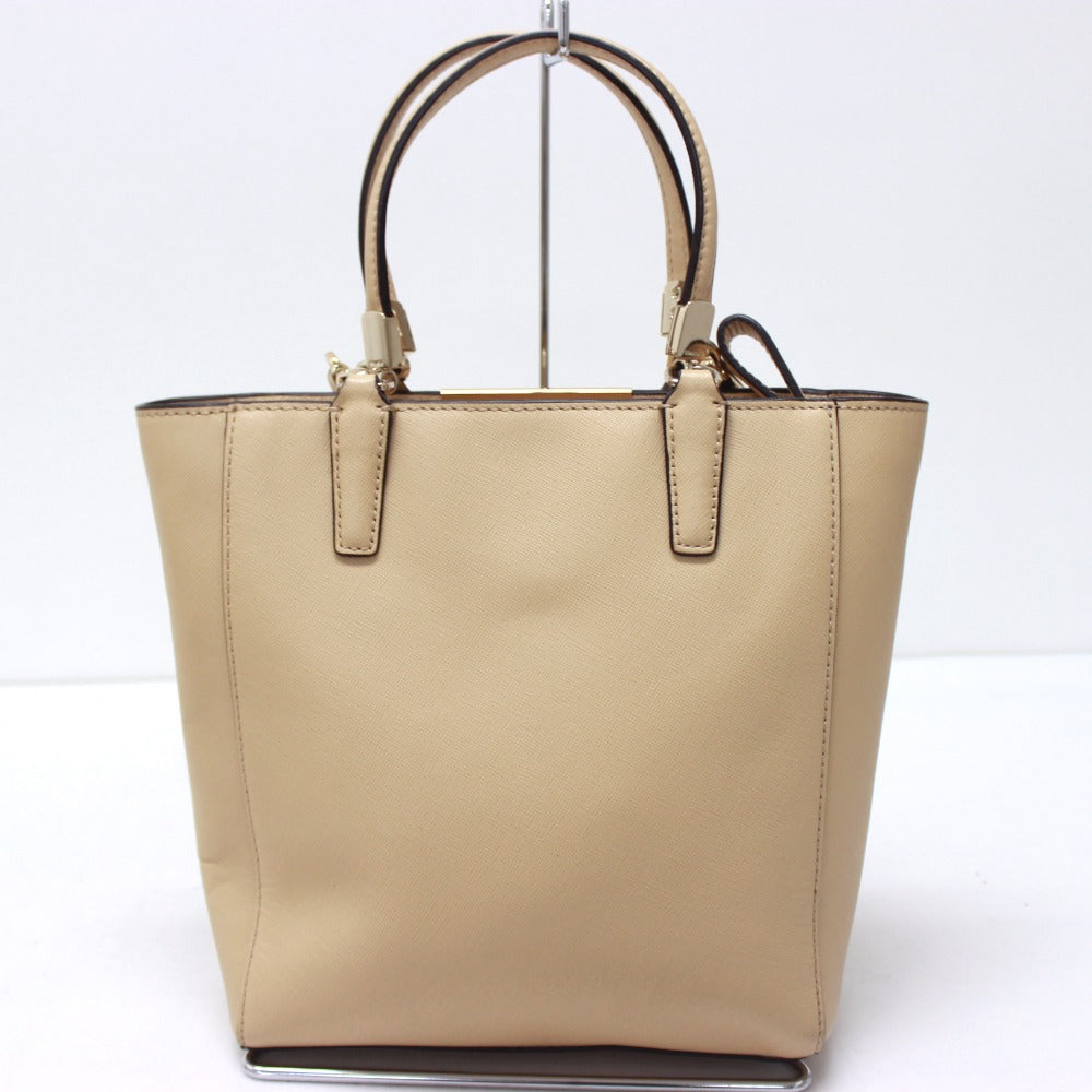 Coach Handbag 29001 Safiano Leather Beige Madison Mini North / South Bond