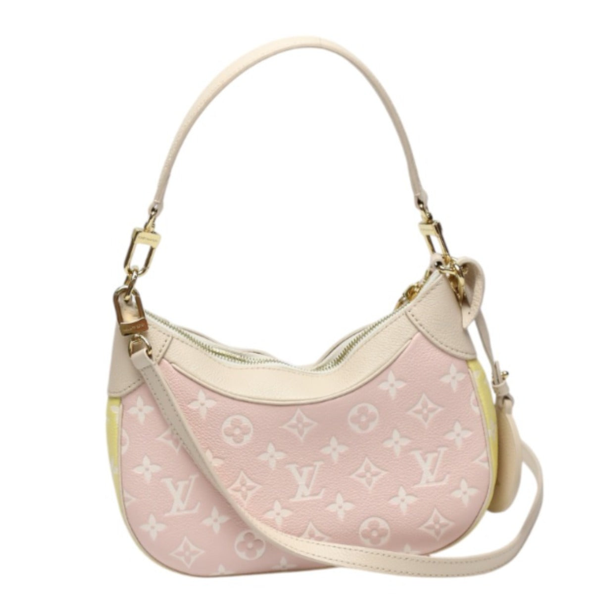 Louis Vuitton Pouch M46113 Monogram Empreinte , Leather Beige Pochette Accessoires Ann Platt Bagatelle Nm Women Used Authentic