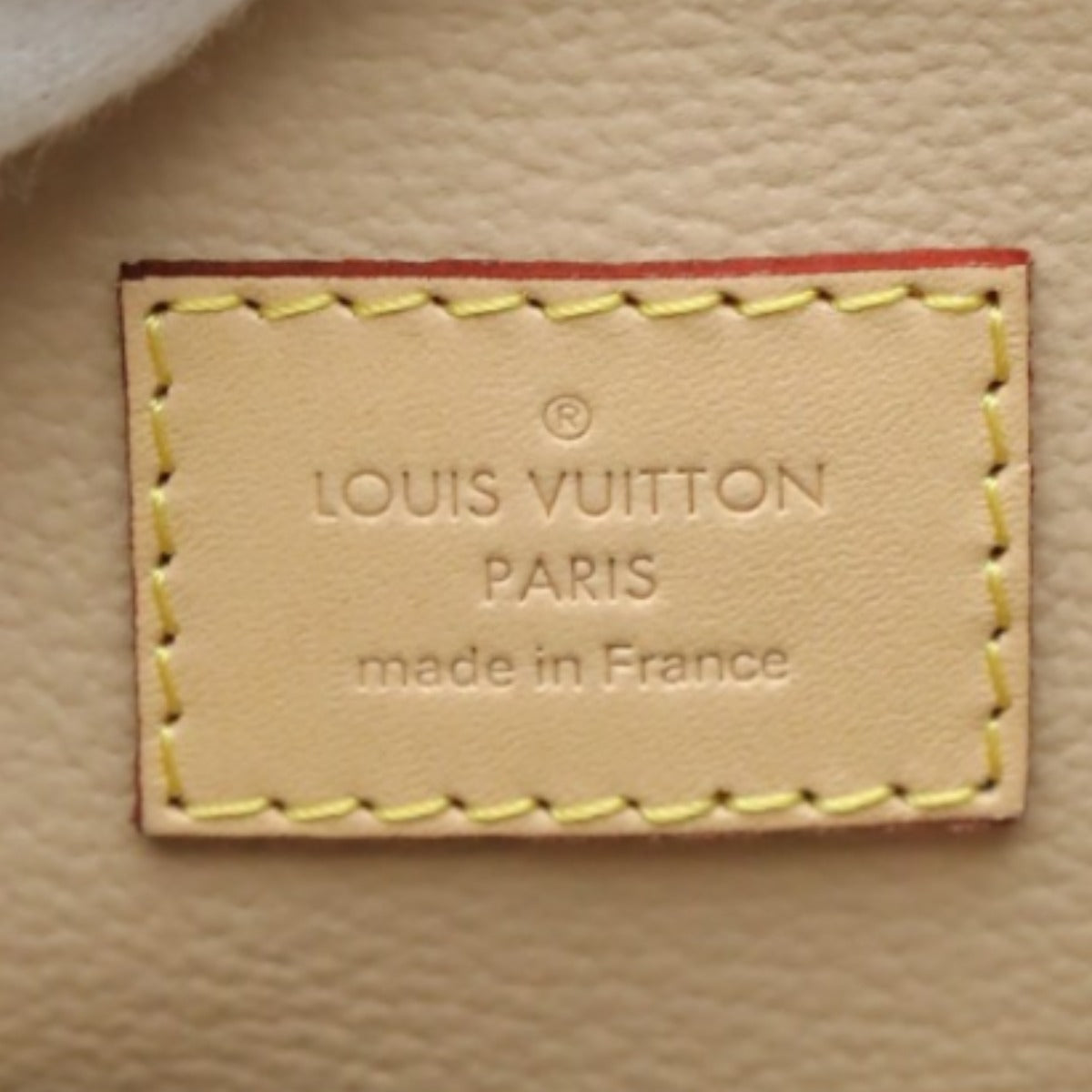 Louis Vuitton Pouch M47520 Monogram Canvas, Leather Brown Pouch Monogram Pochette Cosmetic Mm Women Used Authentic