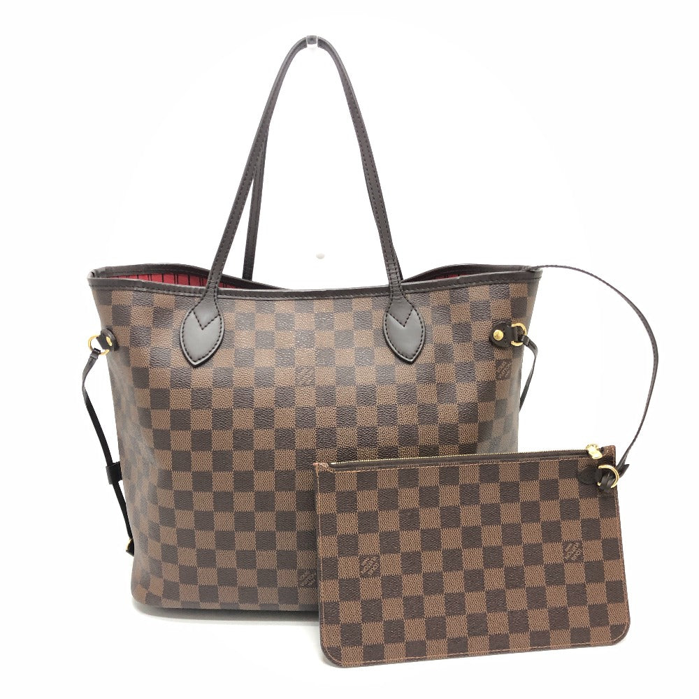 Louis Vuitton Tote Bag ｎ41358 Damier Canvas Brown Neverfull Mm