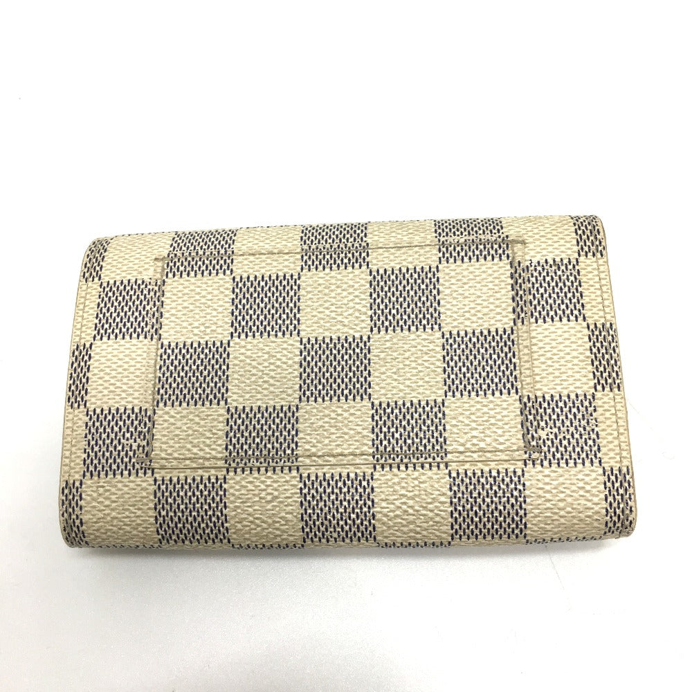 Louis Vuitton Waist Bag M9835 Damier Azur Canvas White Saint Tulle Pochette Solo Women(unisex) Used Authentic