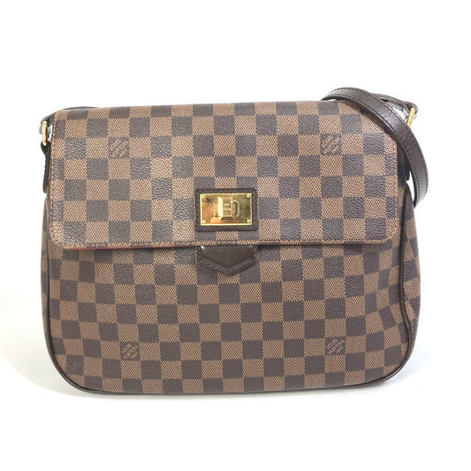 Louis Vuitton Shoulder Bag N41178 Damier Canvas Brown Damier Busas Roseberry Women Used Authentic