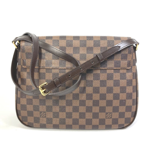 Louis Vuitton Shoulder Bag N41178 Damier Canvas Brown Damier Busas Roseberry Women Used Authentic