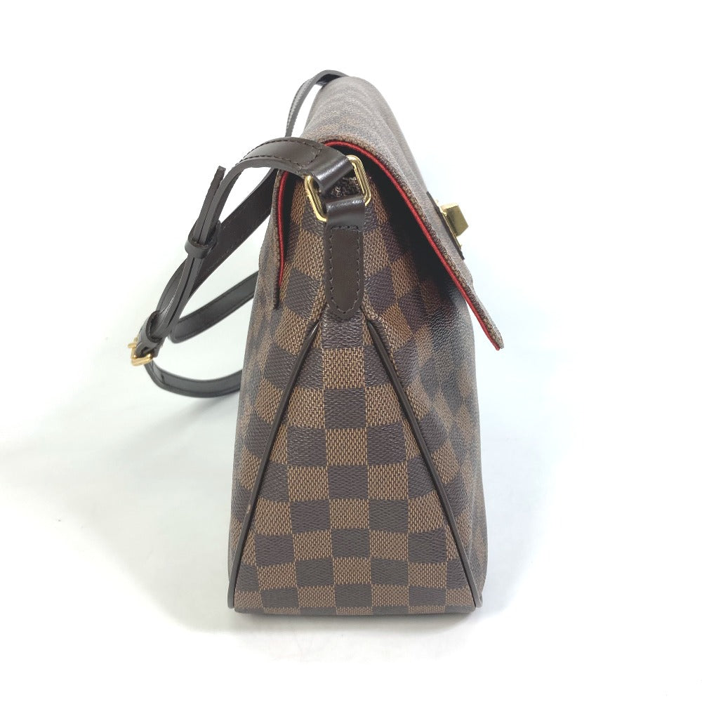 Louis Vuitton Shoulder Bag N41178 Damier Canvas Brown Damier Busas Roseberry Women Used Authentic