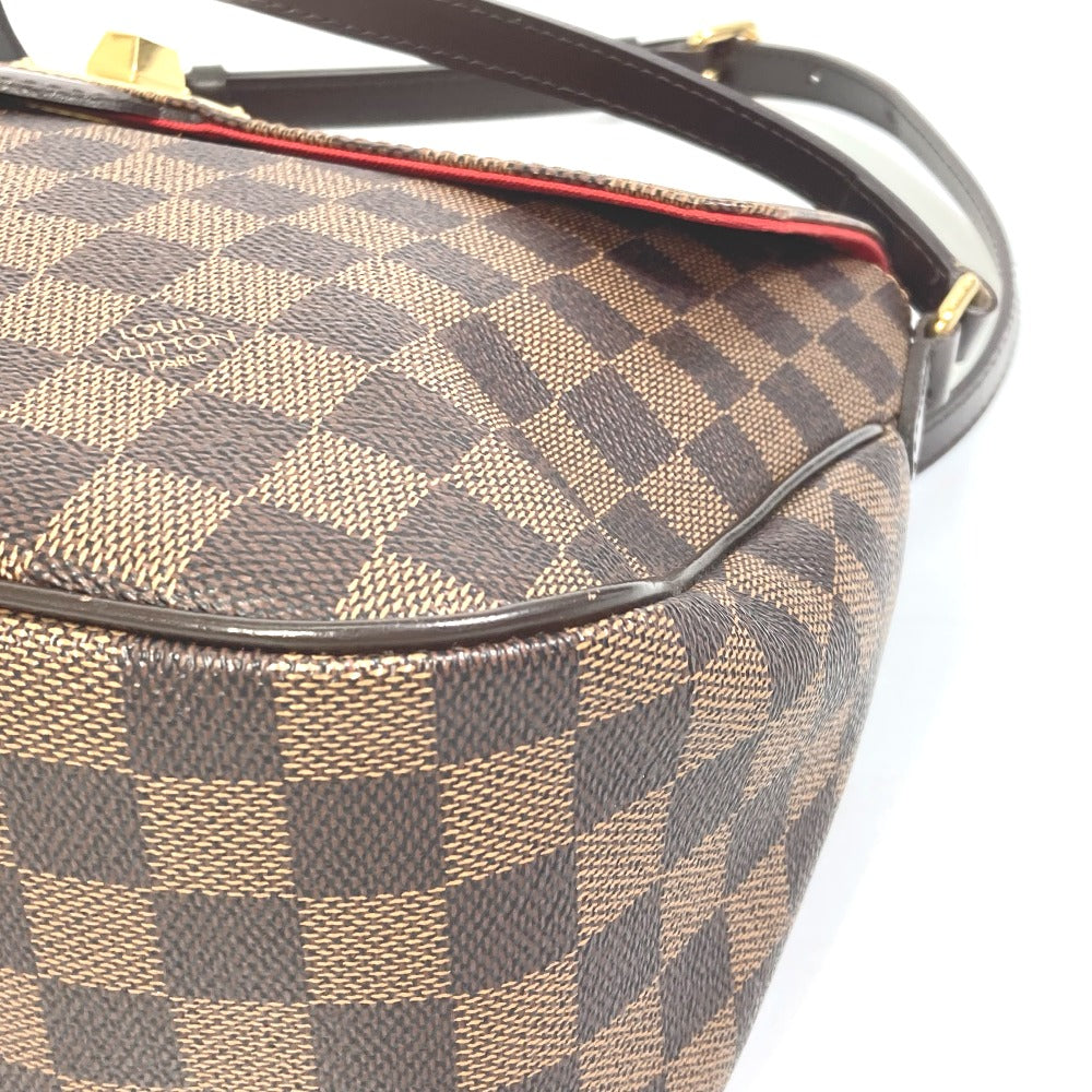 Louis Vuitton Shoulder Bag N41178 Damier Canvas Brown Damier Busas Roseberry Women Used Authentic