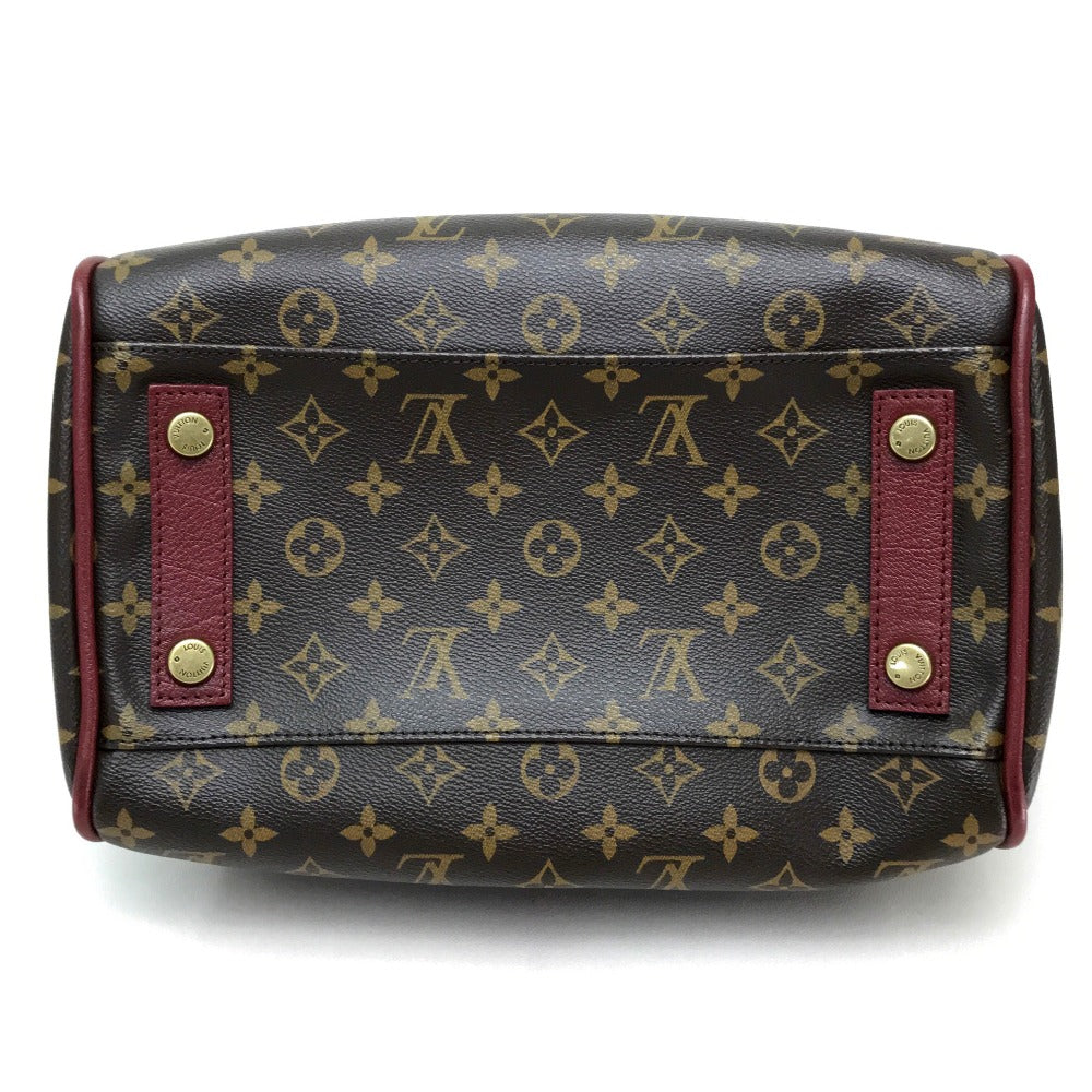 Louis Vuitton Handbag M40802 Monogram Canvas Dark Brown Monogram Golden Arrow Speedy Women Used Authentic