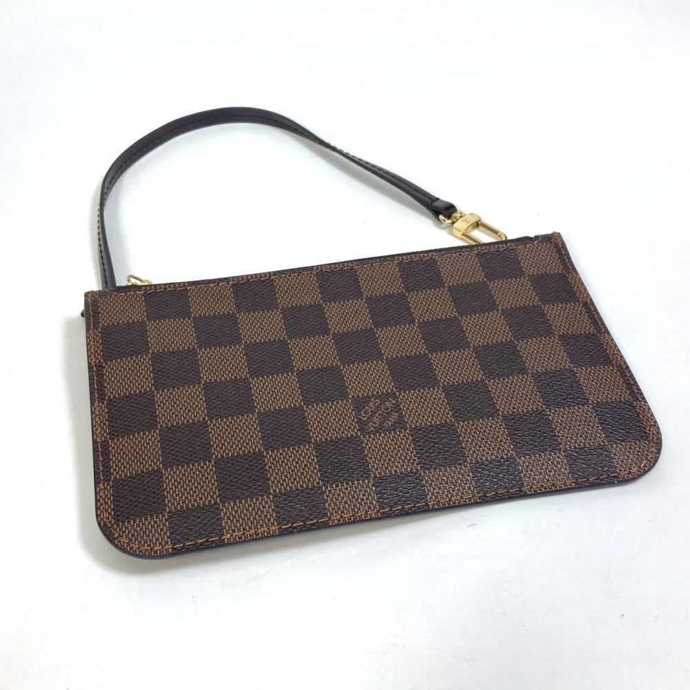 Louis Vuitton Tote Bag N41359 Damier Canvas Brown Damier Never Full Pm Women Used Authentic