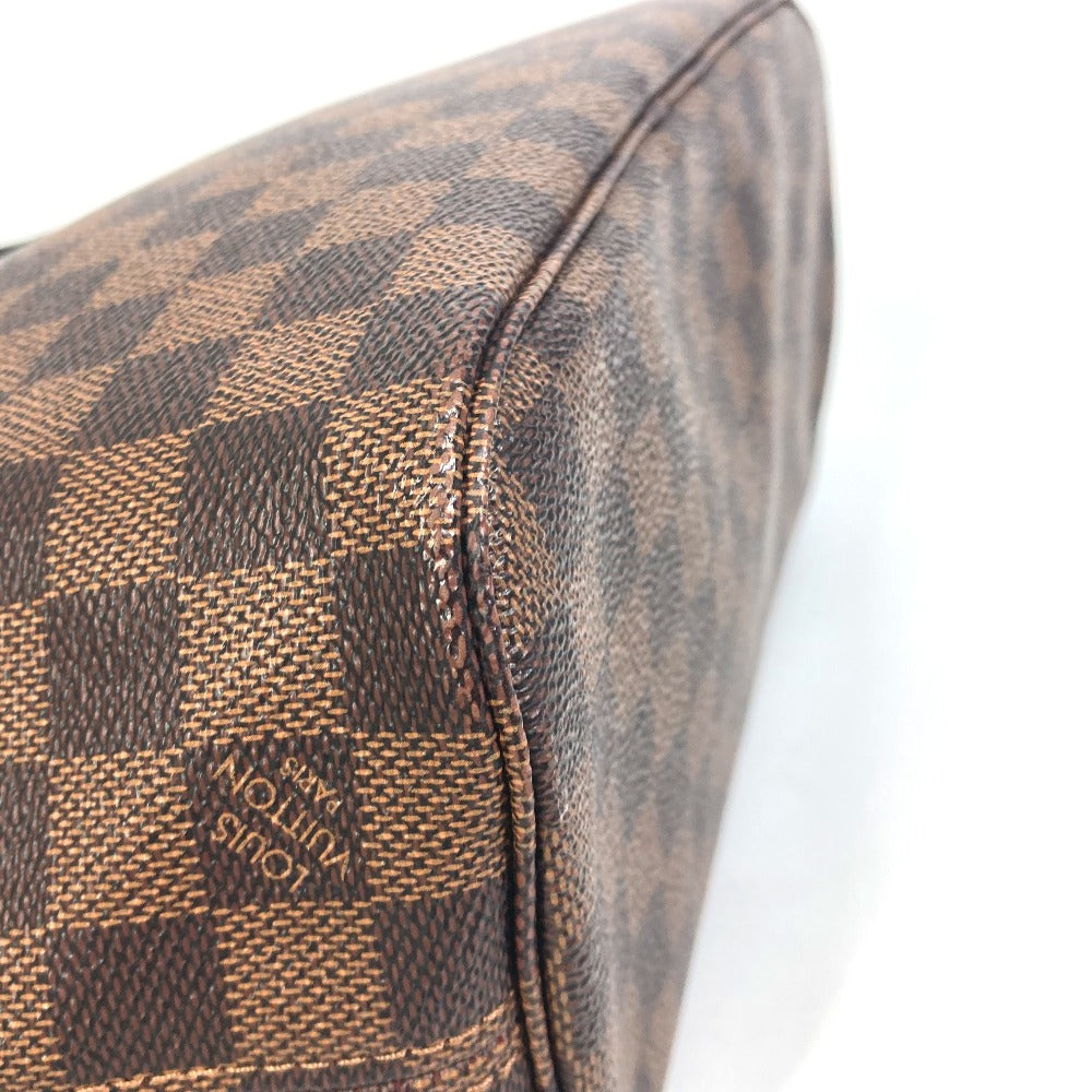 Louis Vuitton Tote Bag N41359 Damier Canvas Brown Damier Never Full Pm Women Used Authentic