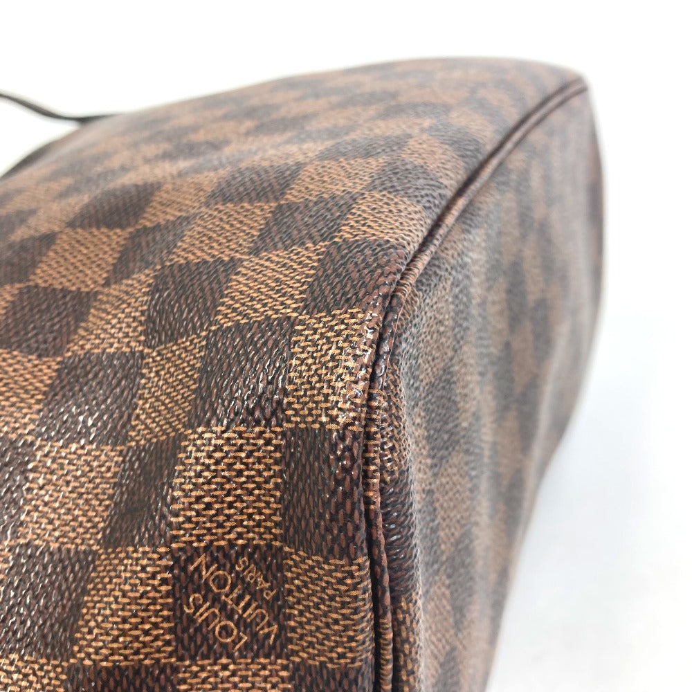 Louis Vuitton Tote Bag N41359 Damier Canvas Brown Damier Never Full Pm Women Used Authentic