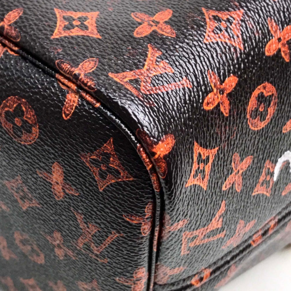 Louis Vuitton Tote Bag M44441 Monogram Canvas Brown Monogram Neverfull Mm Women Used Authentic