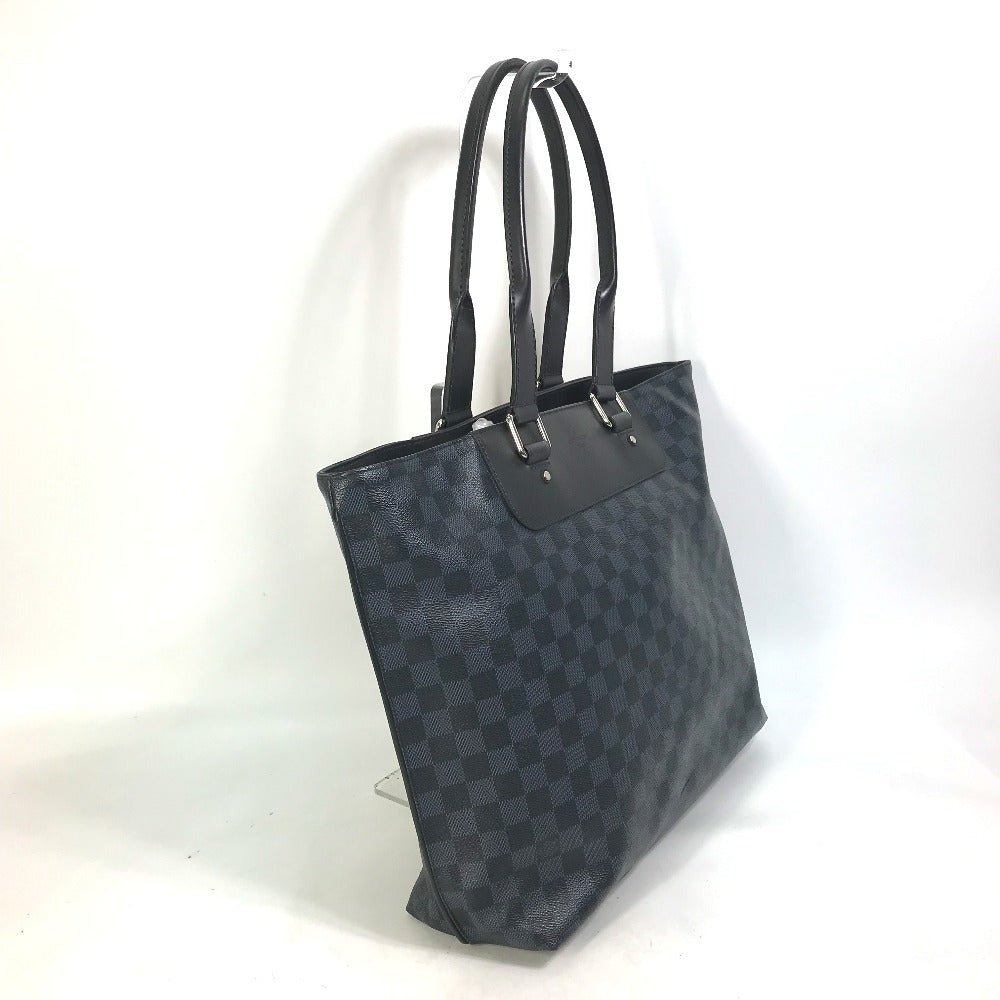 Louis Vuitton Tote Bag N41397 Damier Cobalt Canvas Navy Damier Cobalt Cabavayage Mens Used Authentic