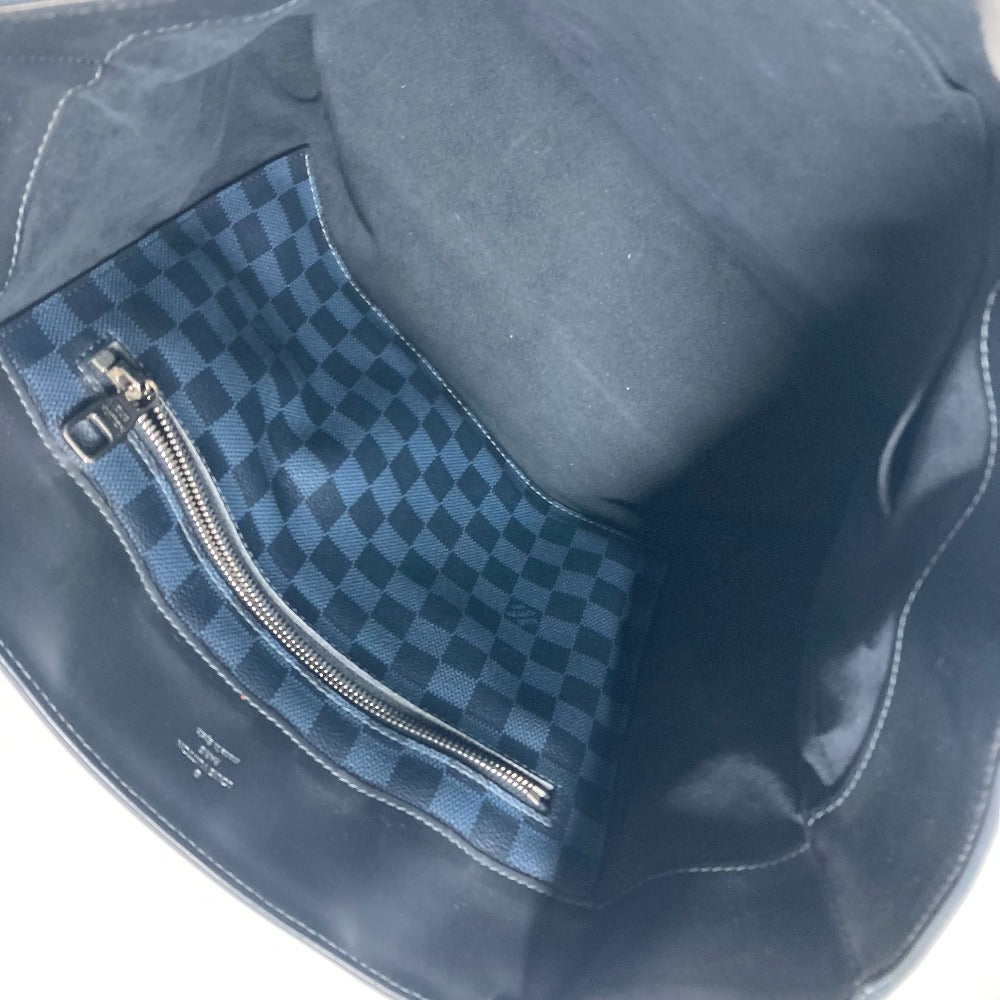 Louis Vuitton Tote Bag N41397 Damier Cobalt Canvas Navy Damier Cobalt Kabavoyayaja Mens Used Authentic