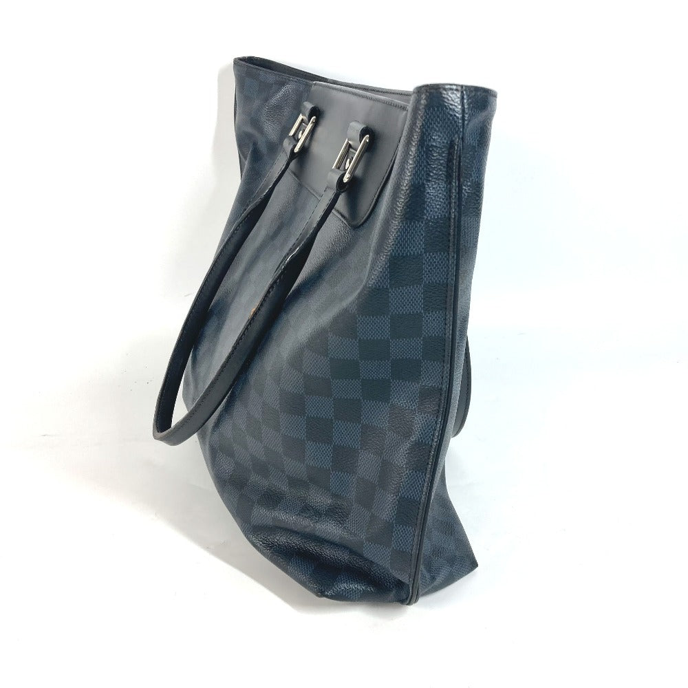 Louis Vuitton Tote Bag N41397 Damier Cobalt Canvas Navy Damier Cobalt Kabavoyayaja Mens Used Authentic