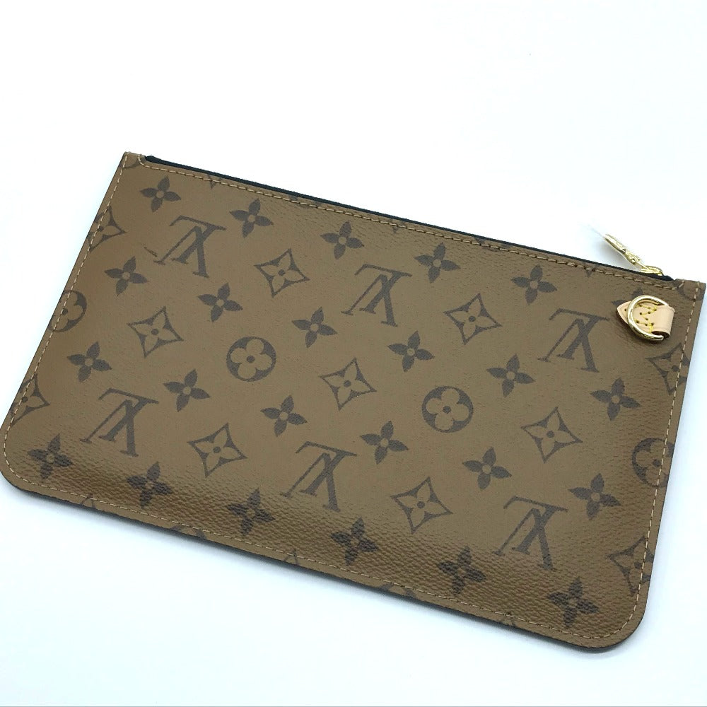 Louis Vuitton Tote Bag M45198 Monogram Reverse Canvas Brown Type Monogram Reverse Video Print Carry It Women Used Authentic