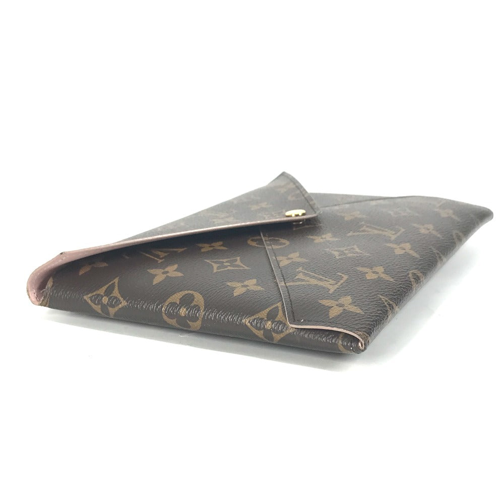 Louis Vuitton Clutch Bag M62034 Monogram Canvas Brown Monogram Pochette Kirigami Women Used Authentic