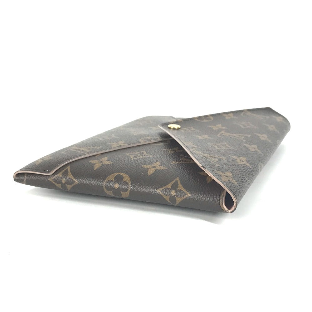 Louis Vuitton Clutch Bag M62034 Monogram Canvas Brown Monogram Pochette Kirigami Women Used Authentic