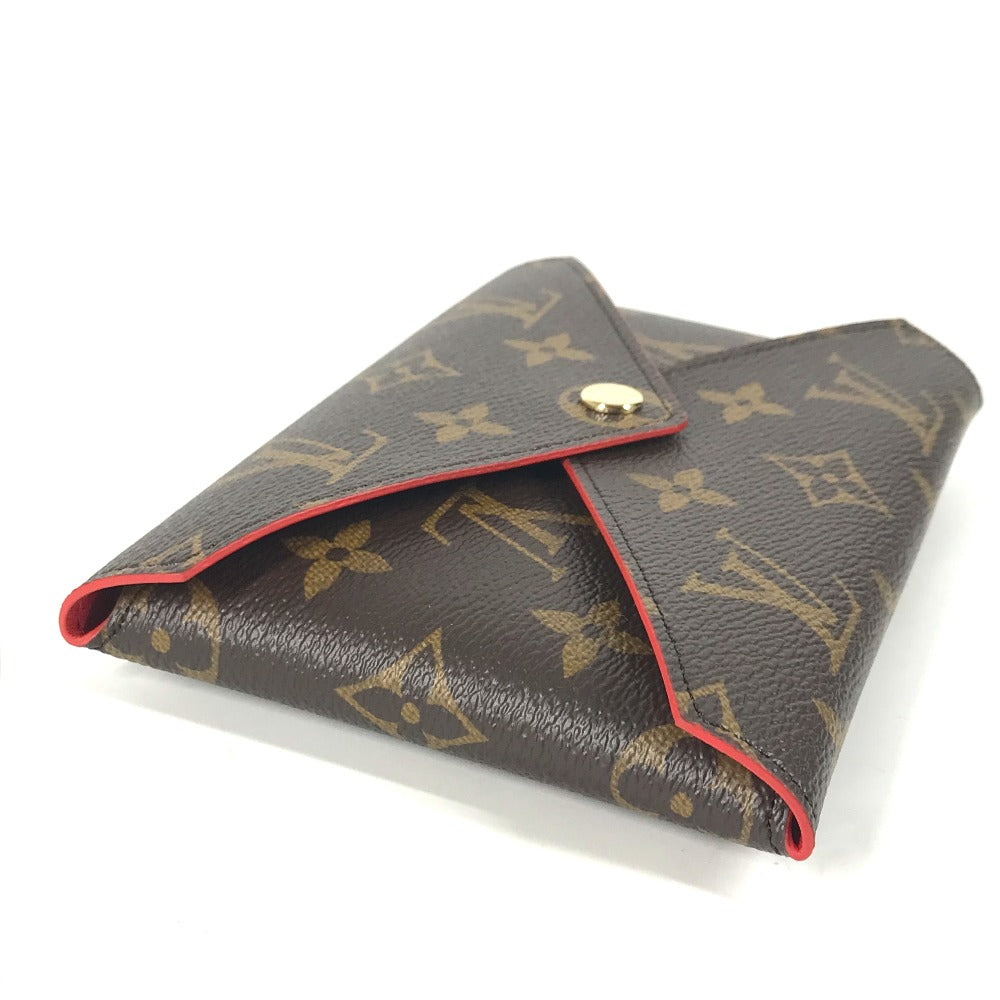 Louis Vuitton Clutch Bag M62034 Monogram Canvas Brown Monogram Pochette Kirigami Women Used Authentic