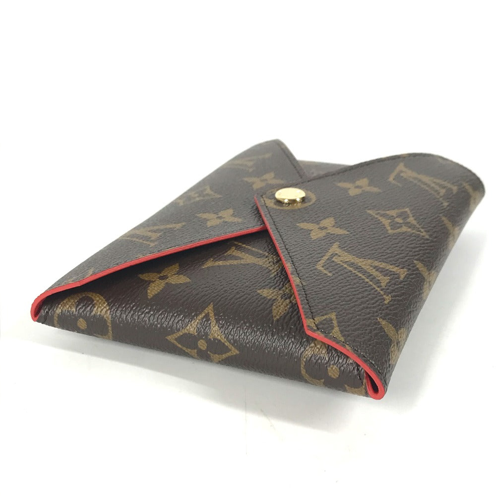 Louis Vuitton Clutch Bag M62034 Monogram Canvas Brown Monogram Pochette Kirigami Women Used Authentic