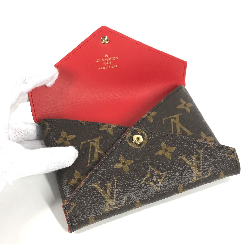 Louis Vuitton Clutch Bag M62034 Monogram Canvas Brown Monogram Pochette Kirigami Women Used Authentic