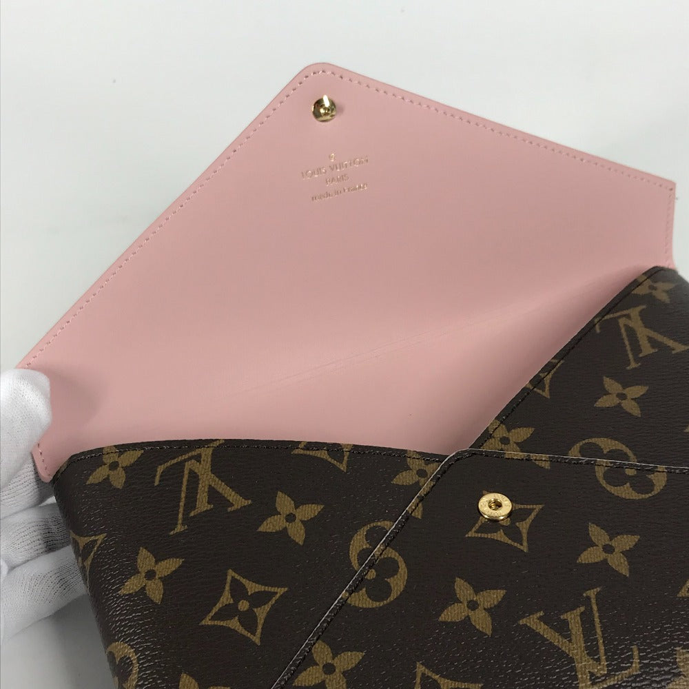 Louis Vuitton Clutch Bag M62034 Monogram Canvas Brown Monogram Pochette Kirigami Women Used Authentic