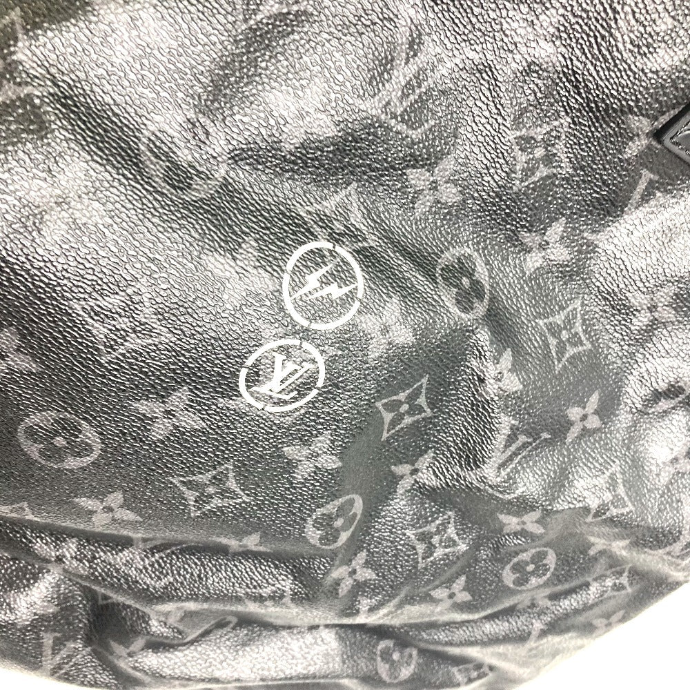 Louis Vuitton Tote Bag M43417 Monogram Eclipse Canvas Black Monogram Eclipse Hiroshi Fujiwara Fragment Hippo Light