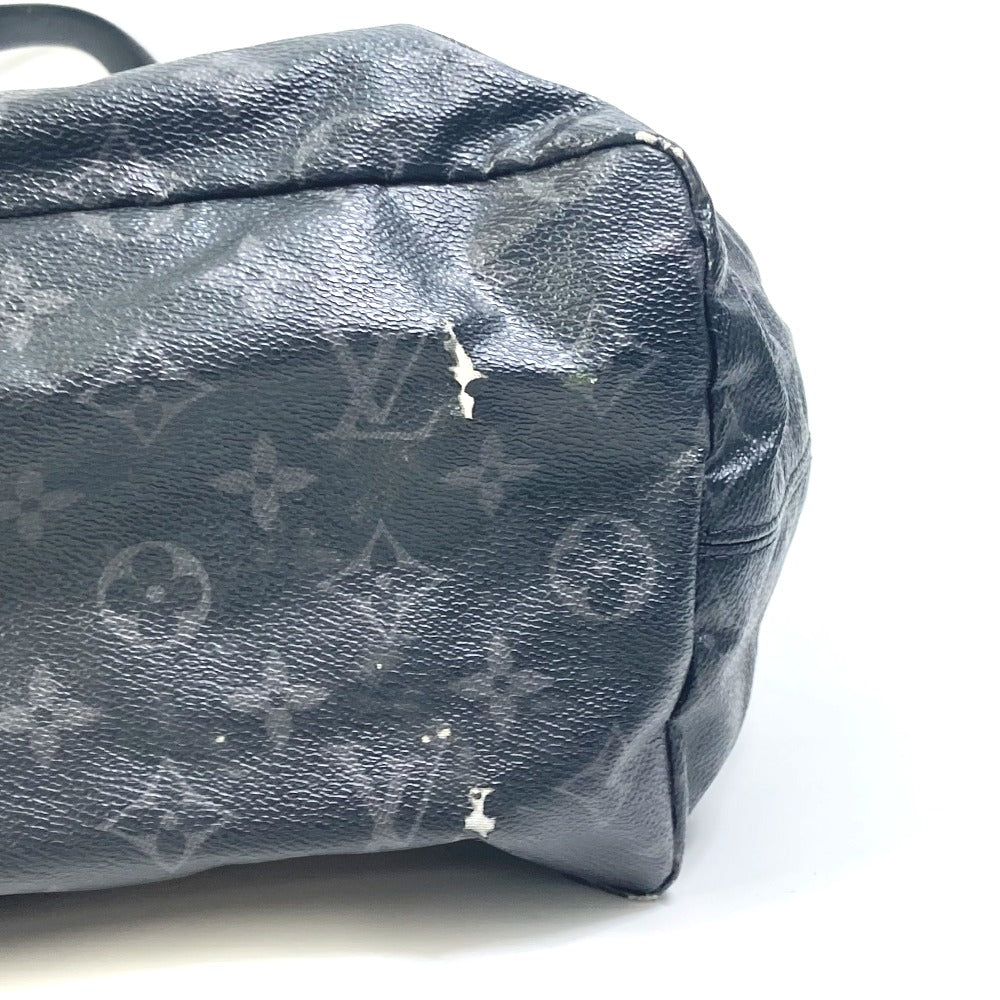 Louis Vuitton Tote Bag M43417 Monogram Eclipse Canvas Black Monogram Eclipse Hiroshi Fujiwara Fragment Hippo Light