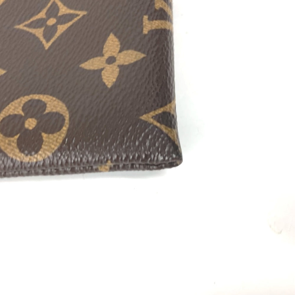 Louis Vuitton Clutch Bag M63048 Monogram Canvas Brown Monogram Pochette Apollo Mens(unisex) Used Authentic