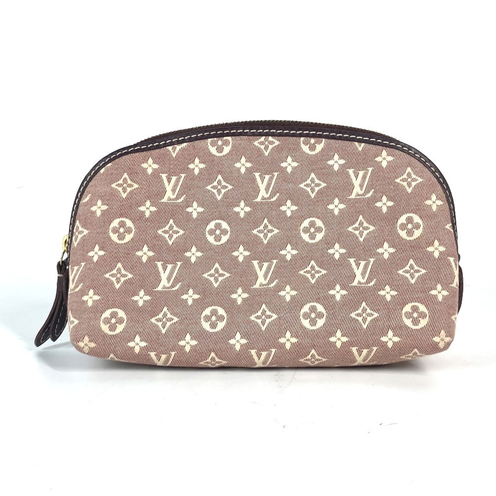 Louis Vuitton Pouch M40377 Monogram Ideal Red Monogram Ideal Pochette Cosmetic Women Used Authentic