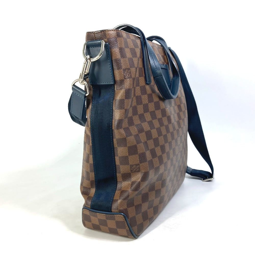 Louis Vuitton Tote Bag N41255 Damier Canvas Brown Damier Herald Mens Used Authentic