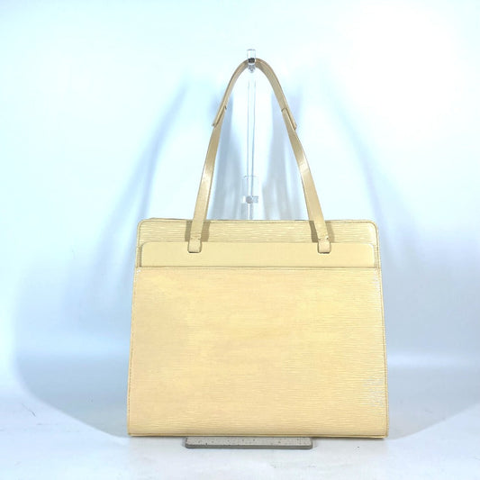 Louis Vuitton Tote Bag M5249 A Epi Leather Yellow Epi Croisette Pm Women Used Authentic