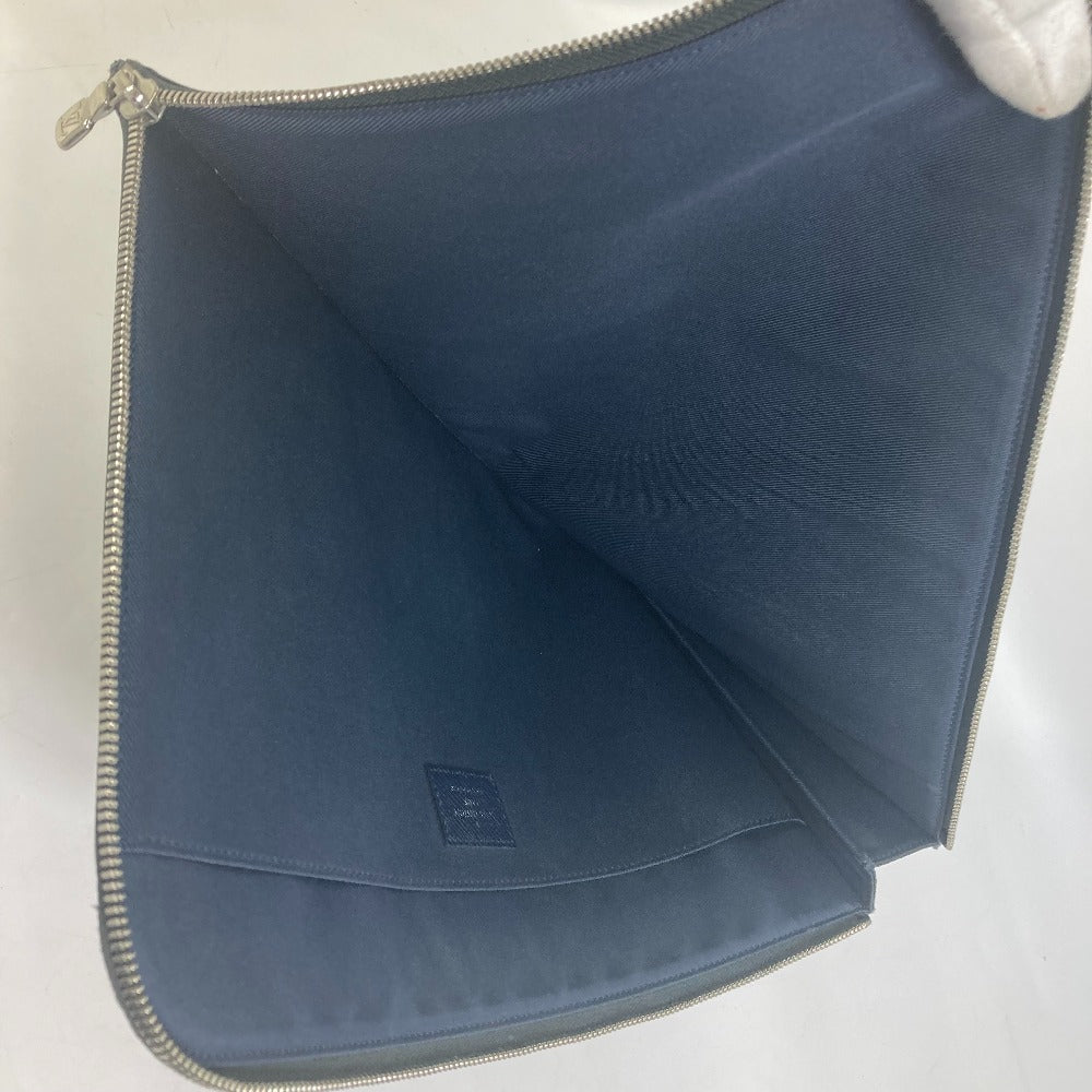 Louis Vuitton Clutch Bag M61679 Canvas / Monogram Cobalt Canvas Navy Monogram Cobalt Pochette Jules Gm Mens Used Authentic