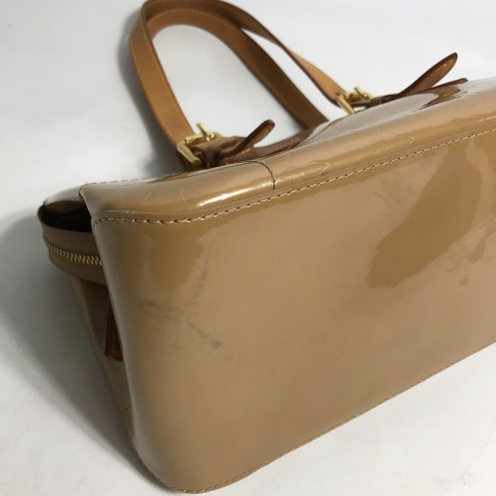 Louis Vuitton Shoulder Bag M93509 Monogram Vernis Beige Monogram Vernis Rosewood Avenue Women Used Authentic