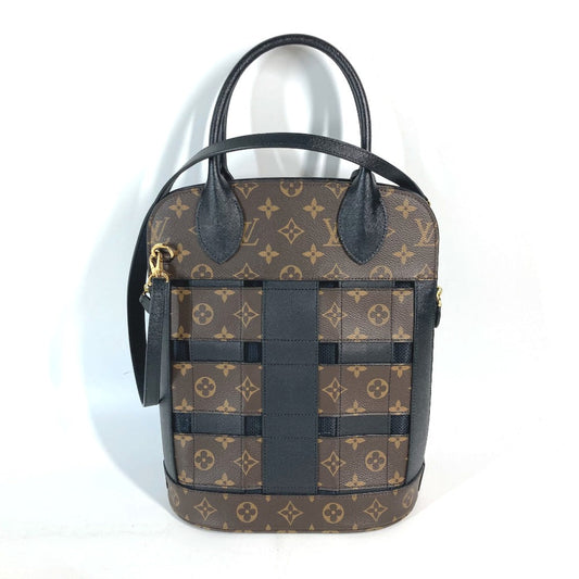 Louis Vuitton Tote Bag M44111 Monogram Canvas Brown Monogram Tresage Tote Women Used Authentic