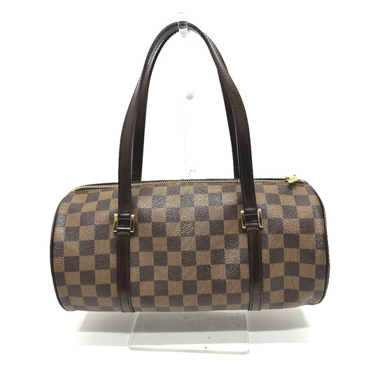 Louis Vuitton Handbag ‚M51303 Damier Canvas Brown Papillon 30 Cylinder Type Women Used Authentic