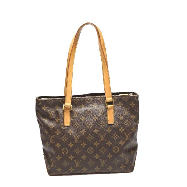 Louis Vuitton Tote Bag M51148 Monogram Canvas Brown Cava Piano Shoulder Bag Monogram Women Used Authentic