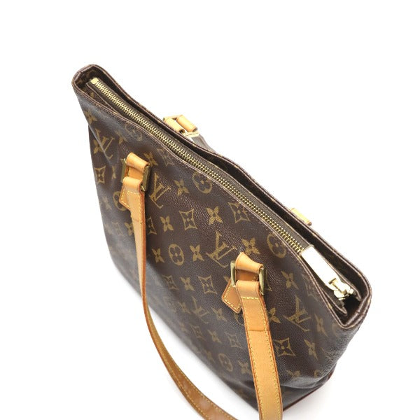 Louis Vuitton Tote Bag M51148 Monogram Canvas Brown Cava Piano Shoulder Bag Monogram Women Used Authentic