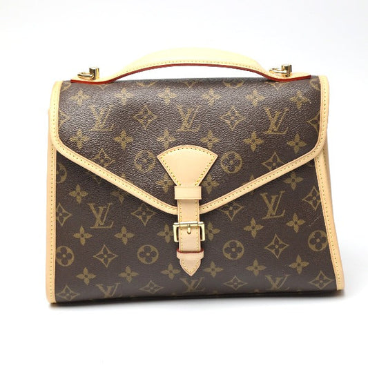 Louis Vuitton Handbag M51122 Monogram Canvas Brown Monogram Bel Air Women Used Authentic